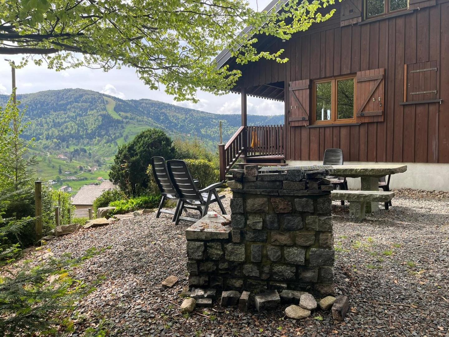 Chalet Bois Vue Panoramique : 2 Logements Et Sauna بوسانغ المظهر الخارجي الصورة