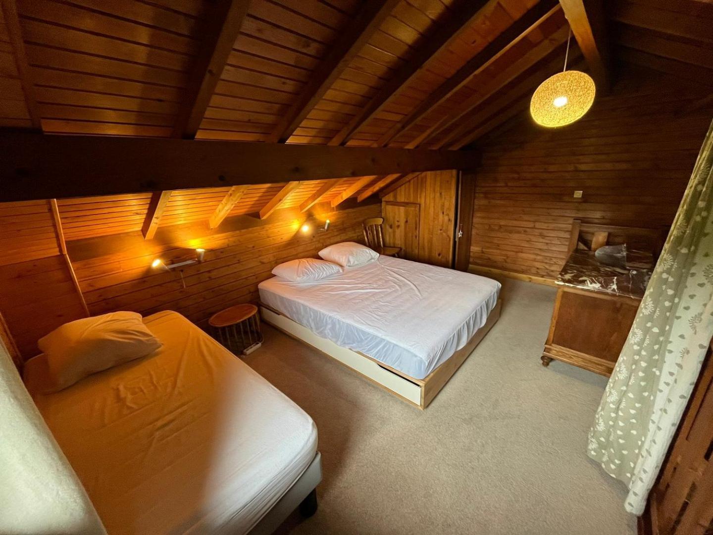 Chalet Bois Vue Panoramique : 2 Logements Et Sauna بوسانغ المظهر الخارجي الصورة
