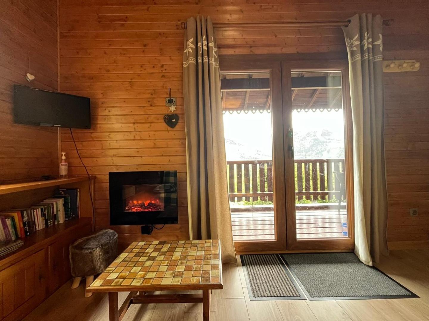 Chalet Bois Vue Panoramique : 2 Logements Et Sauna بوسانغ المظهر الخارجي الصورة